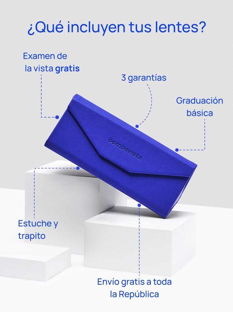 ¿Qué incluyen tus lentes?